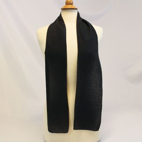 Dark Gray Lightweight Soft Scarf - Picture 7 of 7